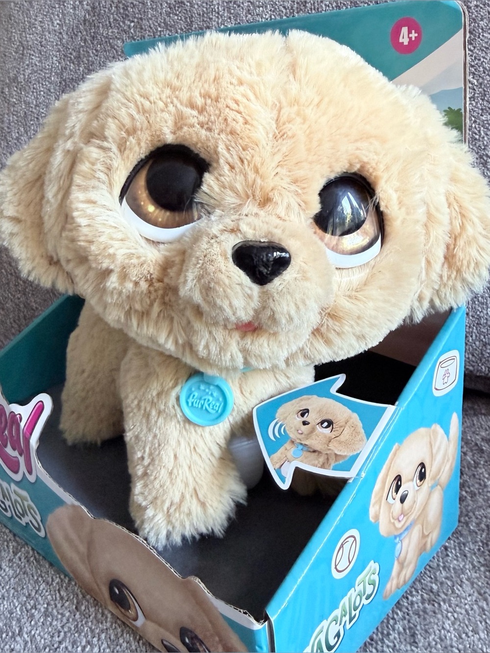 New! Fur Real Wag a lots interactive puppy toy